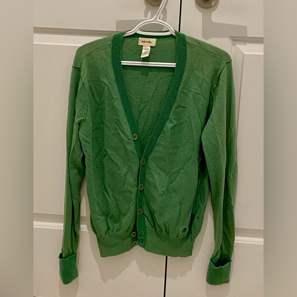 Diesel Button-Up Cardigan